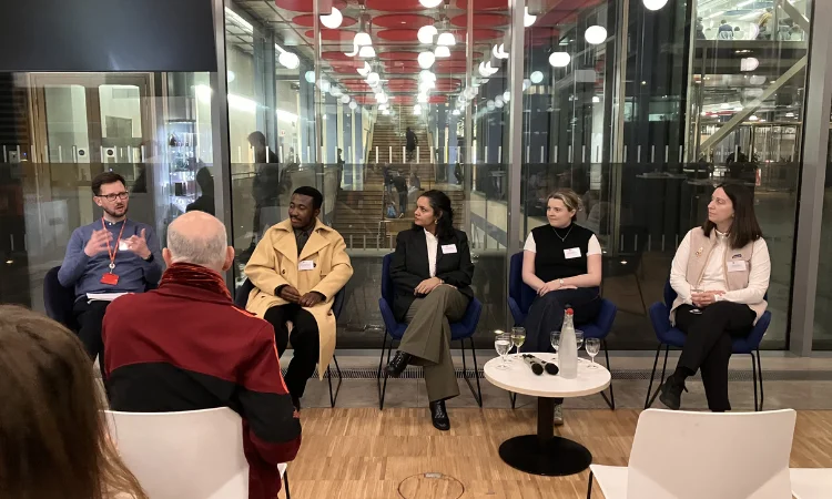 Panel discussion in Alumni Centre