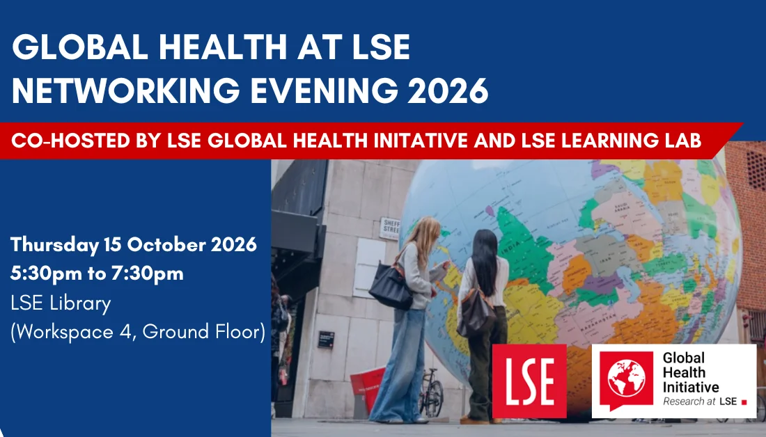 Flyer for GHI Networking Evening 2026