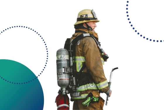 A firefighter