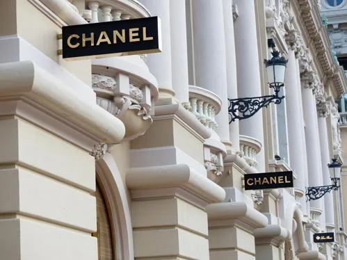 Building with Chanel shop signs