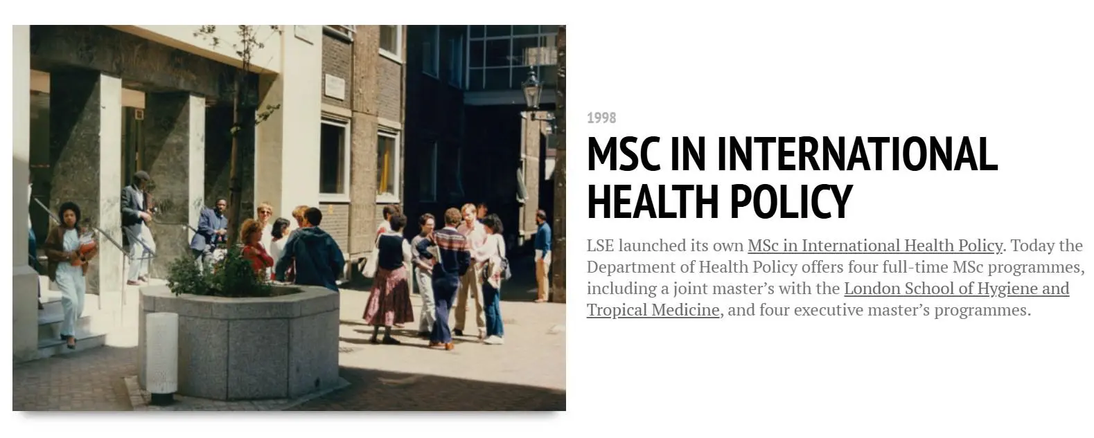 Image from the History of Health Policy Timeline