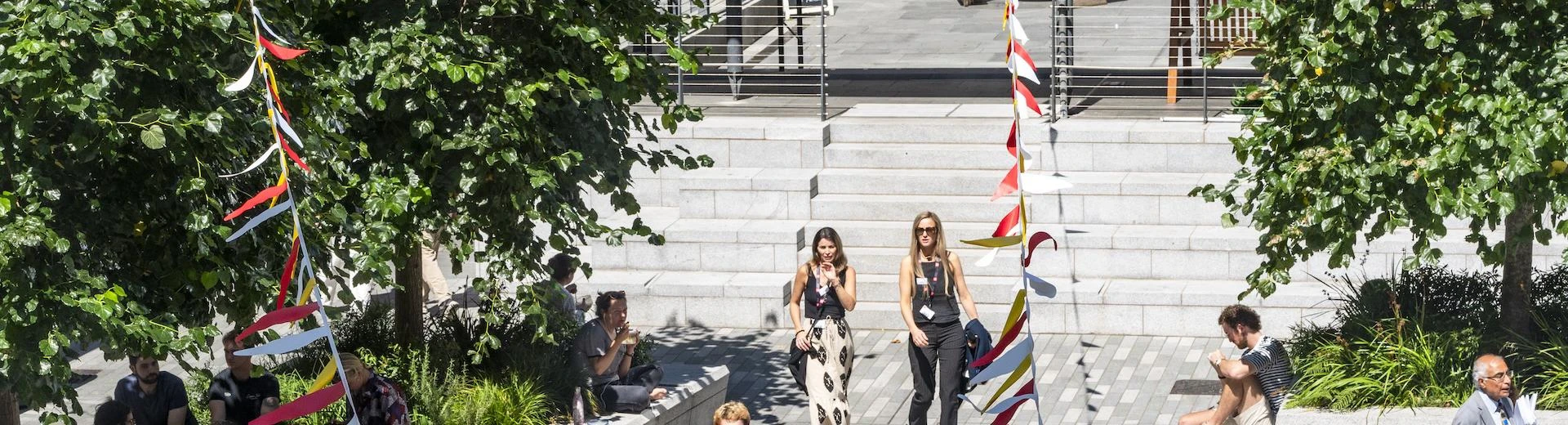 Students on Campus