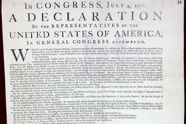 Declaration of Independence