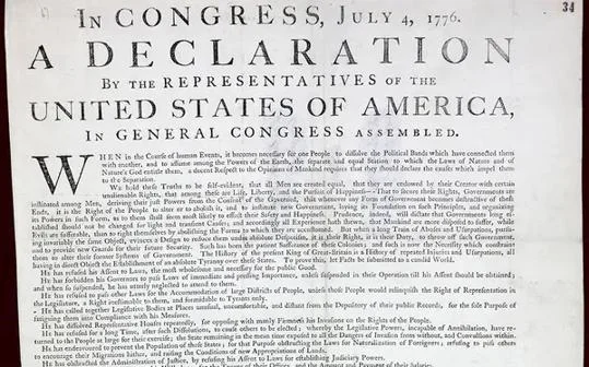 Declaration of Independence