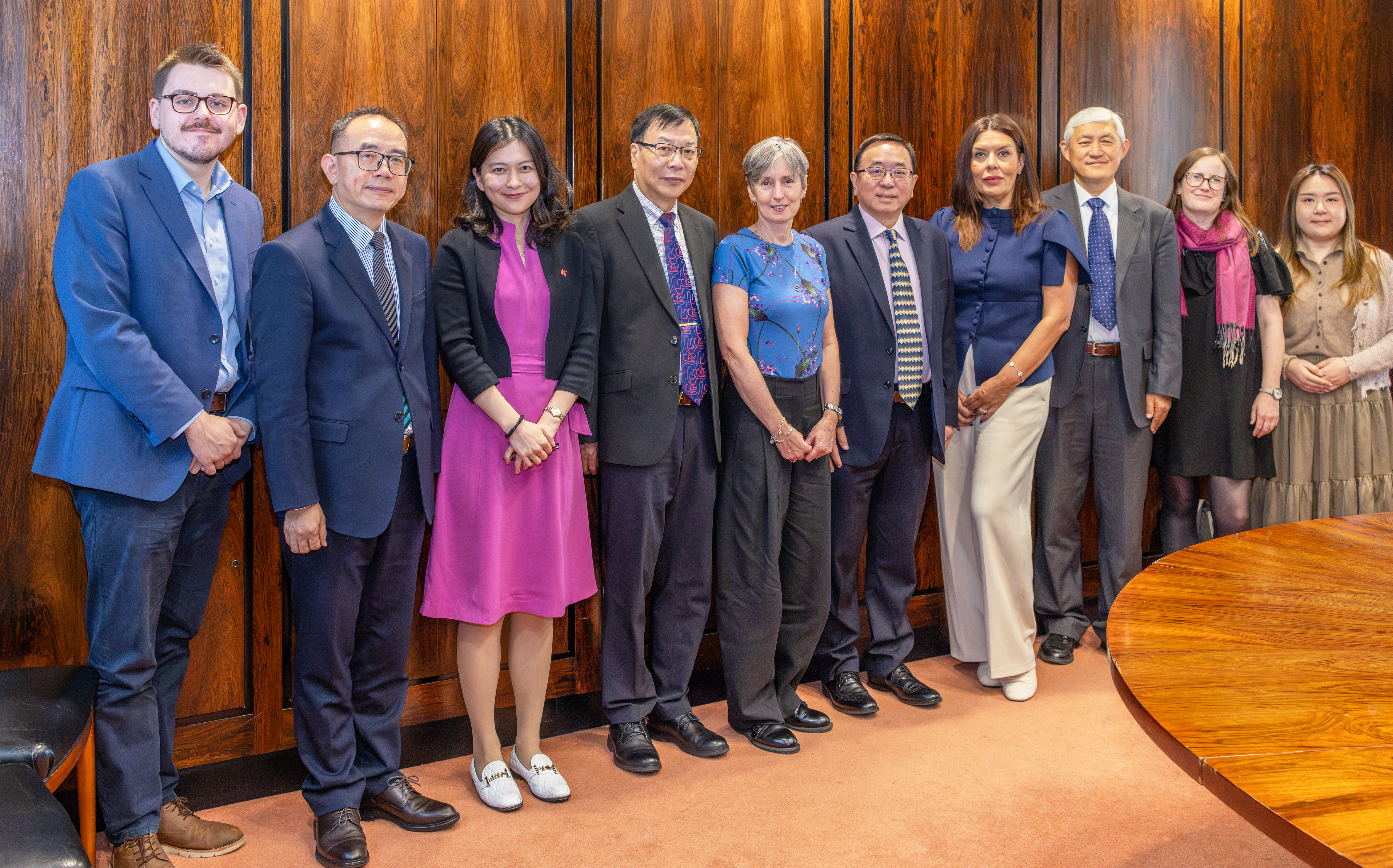 HKUST (Guangzhou) delegates and LSE teams  