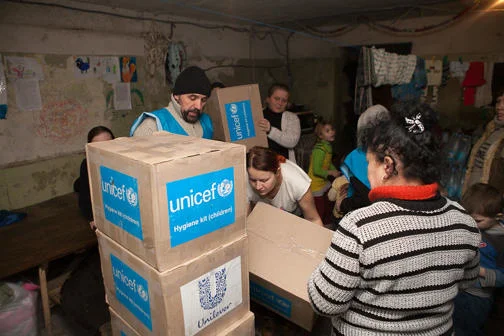 Humanitarian efforts in Ukraine. Used with permission CC BY 2.0