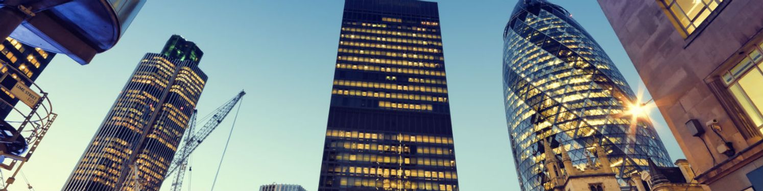 London city skyscapers