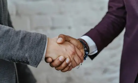 Handshake. Photo by Pexels