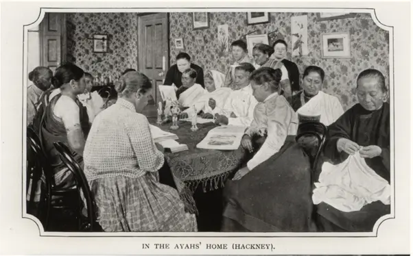Photograph of the Ayahs' Home in Hackney, 1904