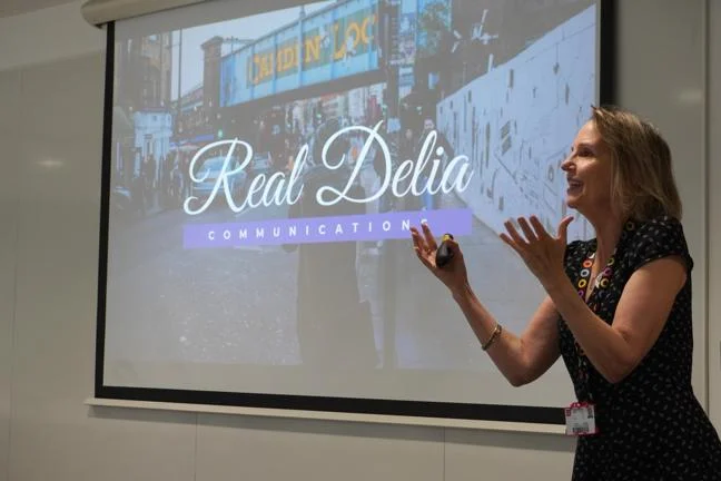 Delia Lloyd teaching Effective Communications