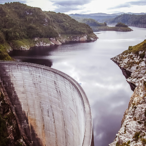Gordon-dam Australia