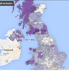 Heatmap of the United Kingdom