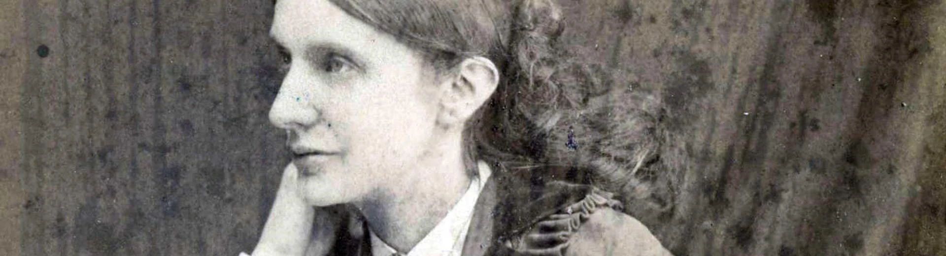 A portrait photo of Josephine Butler, English feminist and social reformer in the Victorian era.
