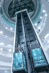 LSE Library stairs and dome.