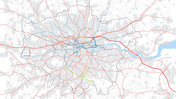 New Urban Mobility London map