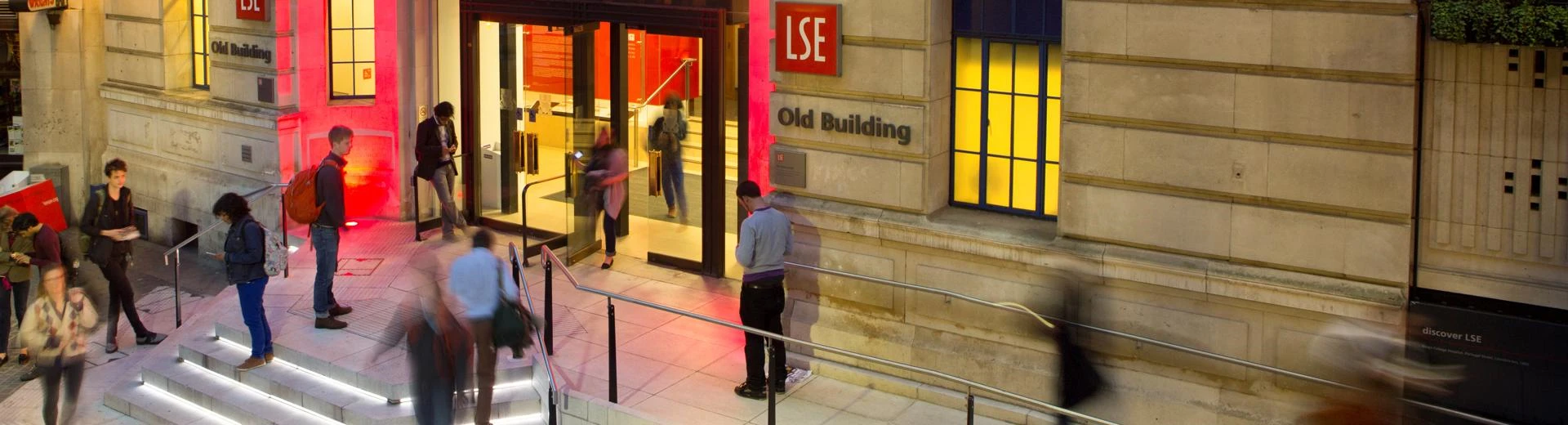 LSE Old Building steps