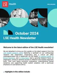 October newsletter
