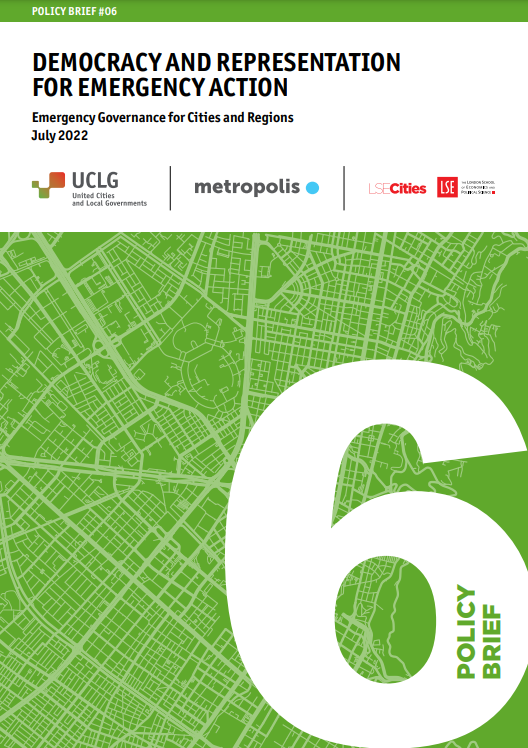 Policy Brief #06 | Emergency Governance Initiative front cover