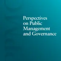 Perspectives on Public Management and Governance