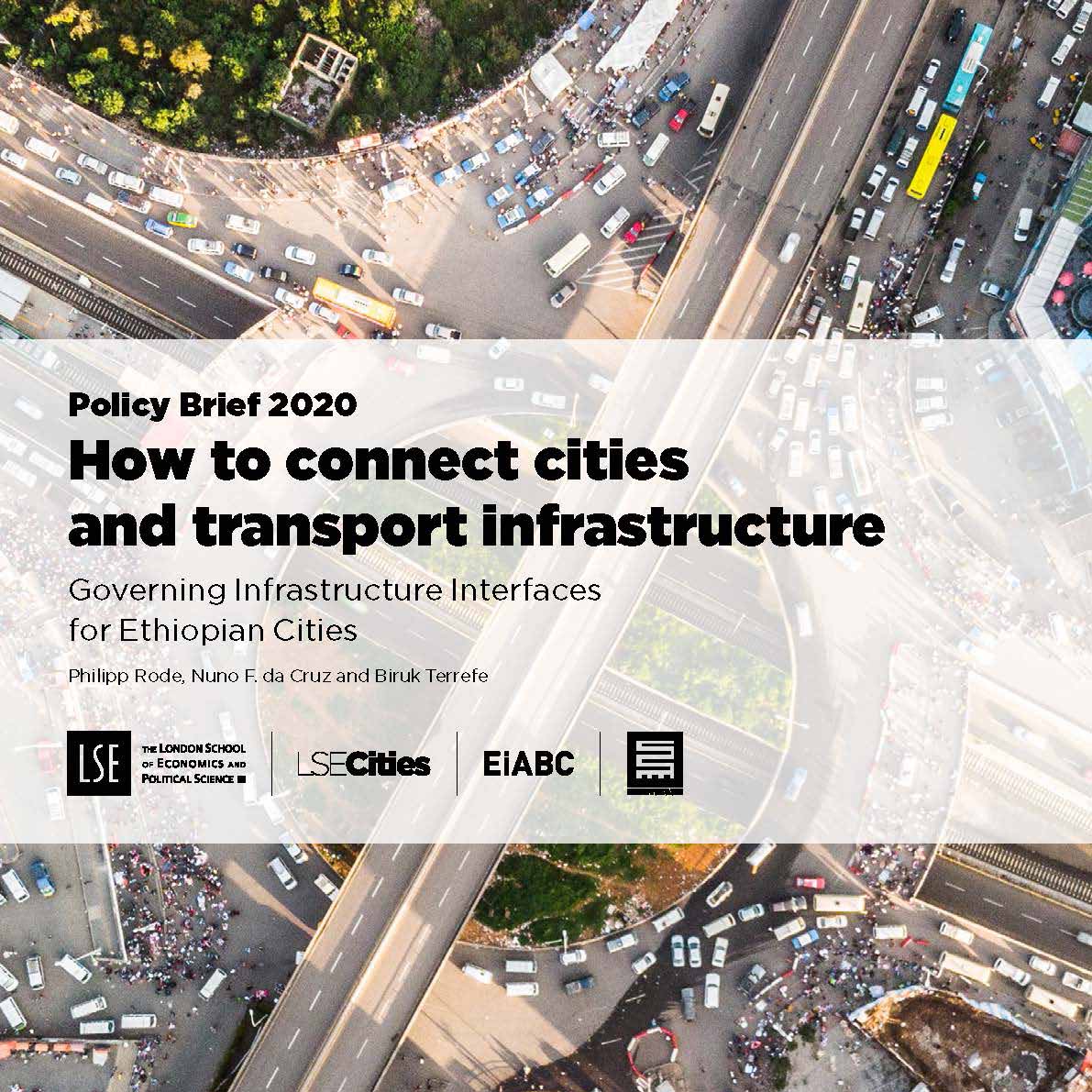 How to connect cities and transport infrastructure policy brief front cover