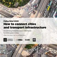 How to connect cities and transport infrastructure policy brief front cover