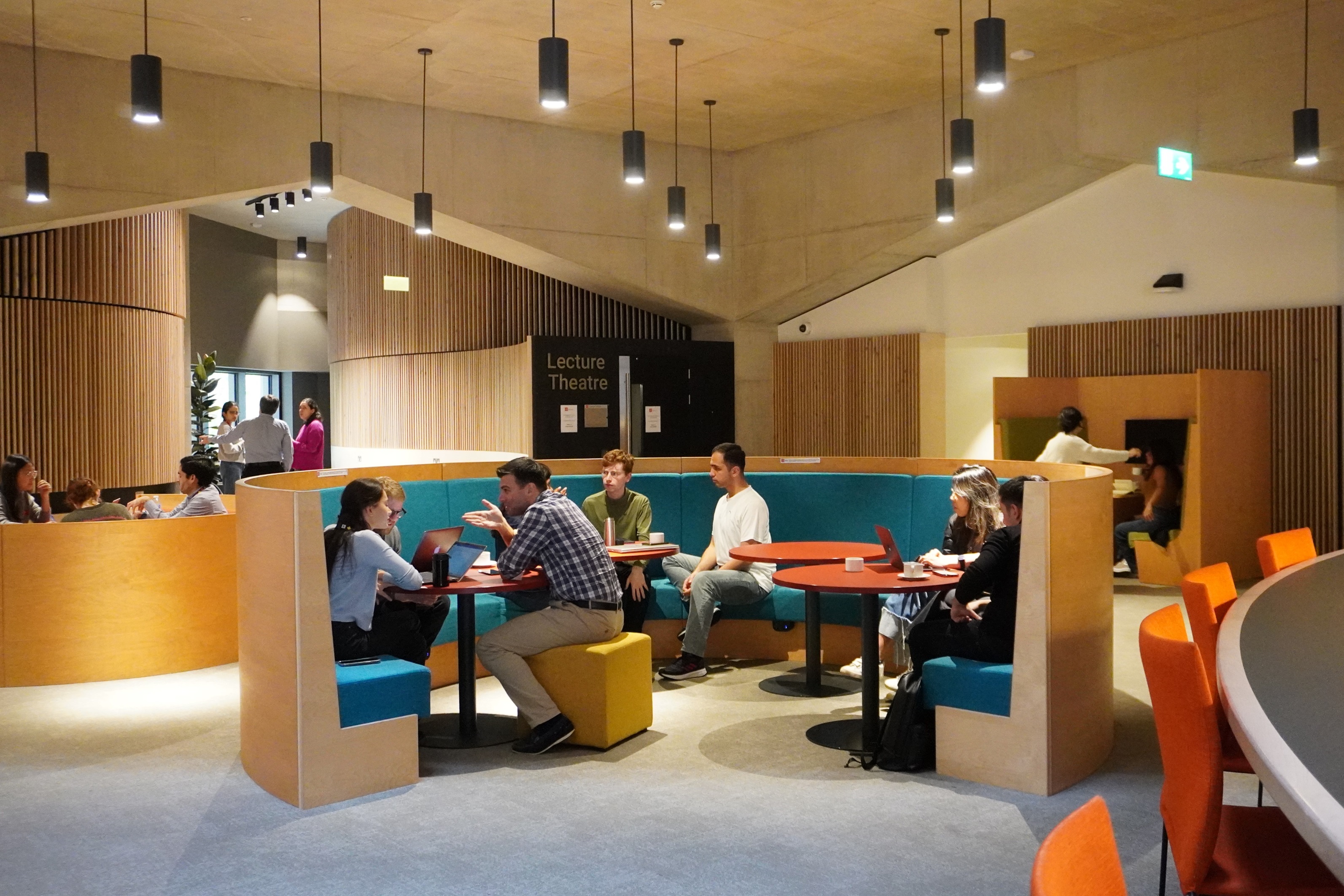 Breakout groups at a session