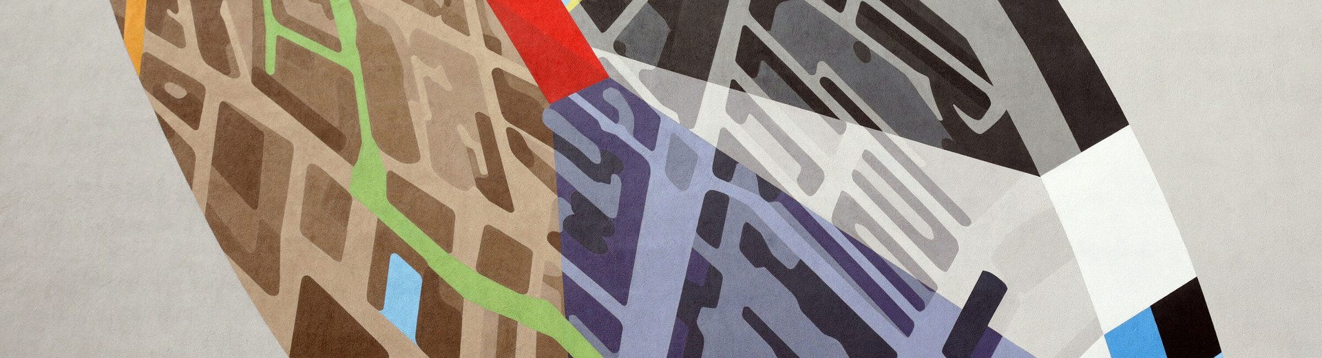 The mural Spectra on campus at LSE