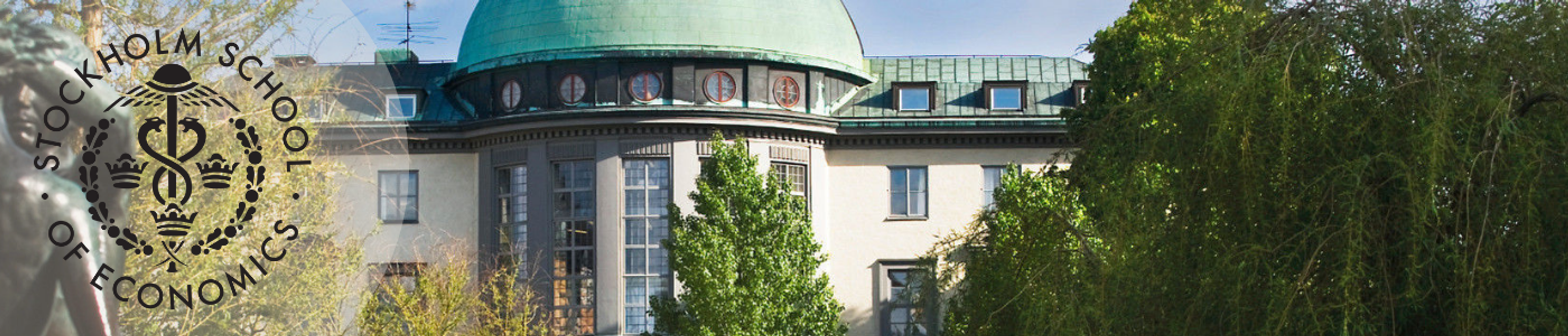 SSE main campus building and university logo
