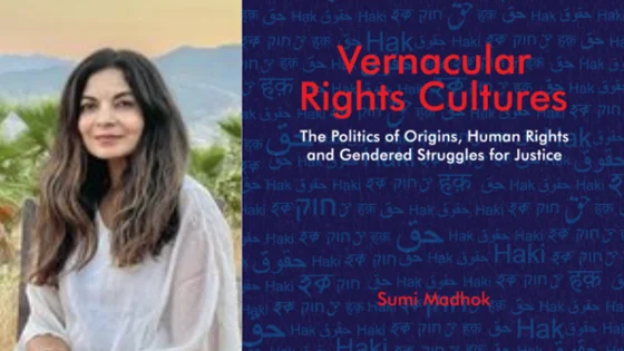 Sumi Madhok's book Vernacular Rights Cultures