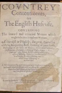 The English Housewife title page