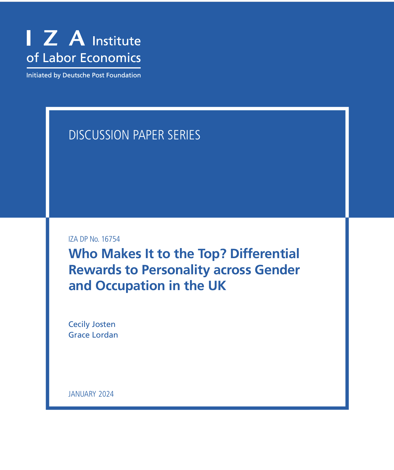 Who makes it to the top?