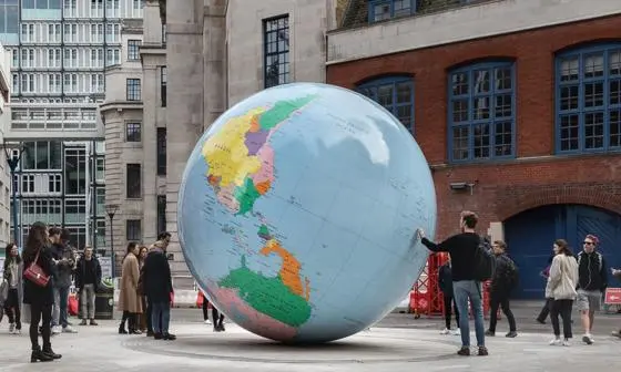 world turned upside down