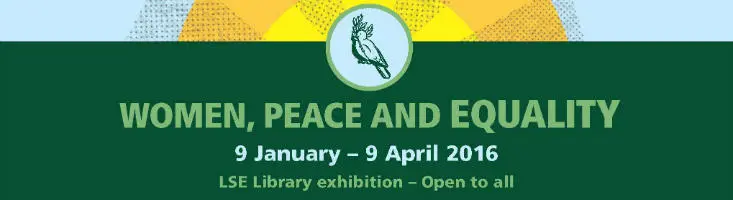 Women, Peace and Equality banner image