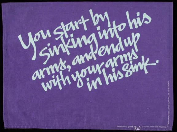 Spare Rib tea towel designed by Pat Kahn