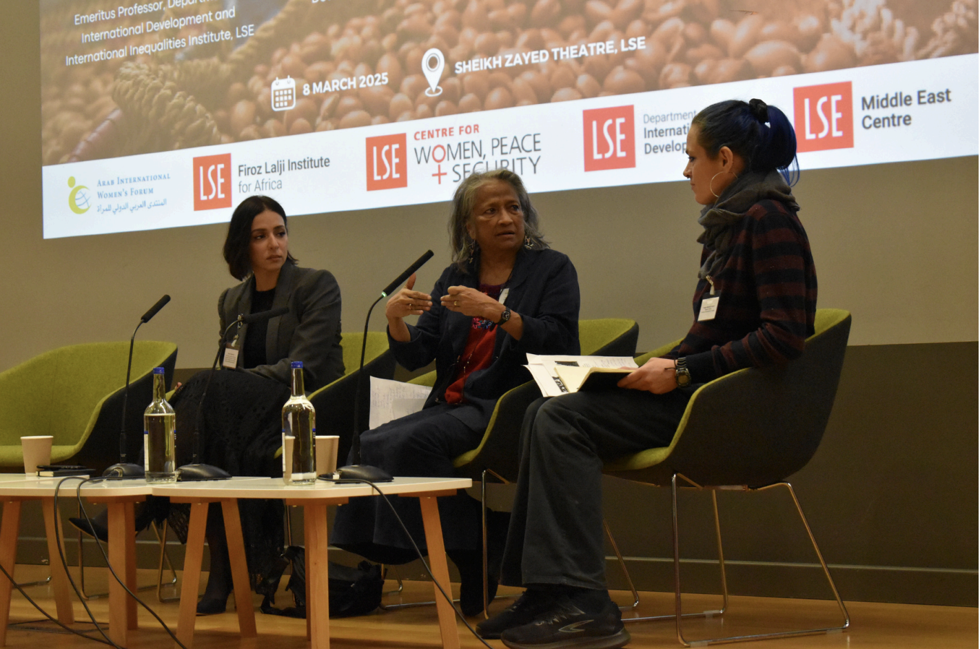 Panel picture International Women's Day WPS LSE