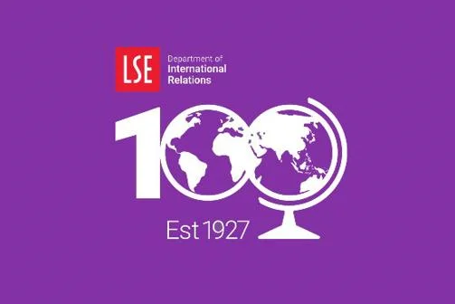 LSE Department of International Relations 100 year anniversary logo 2027
