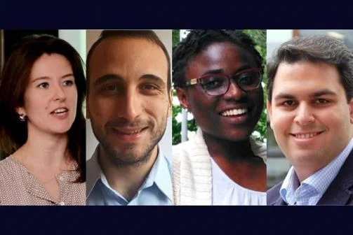 pictures of four IRD early researchers