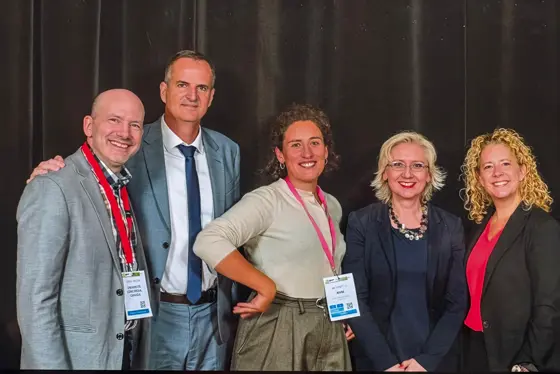 Dr Jet Sanders with her EUPHA collaborators.