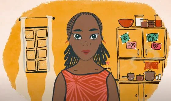 Mwansa's Story. Image from: PositiveNegatives. Artist: Debasmita Dasgupta.