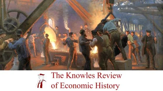 painting of men working in foundry