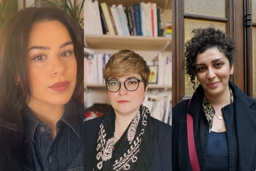 Elif Sarican, Farangis Ghaderi, Dilar Dirik