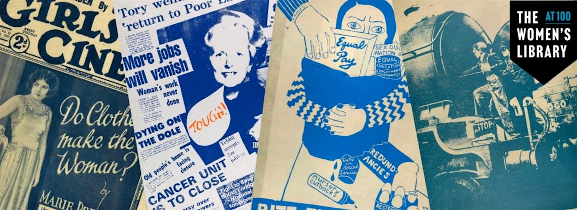 A collage of various women's journals