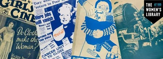 A collage of various women's journals