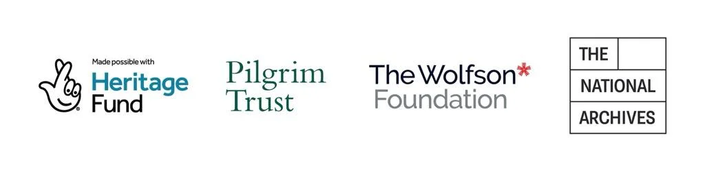 Four logos of the project funders