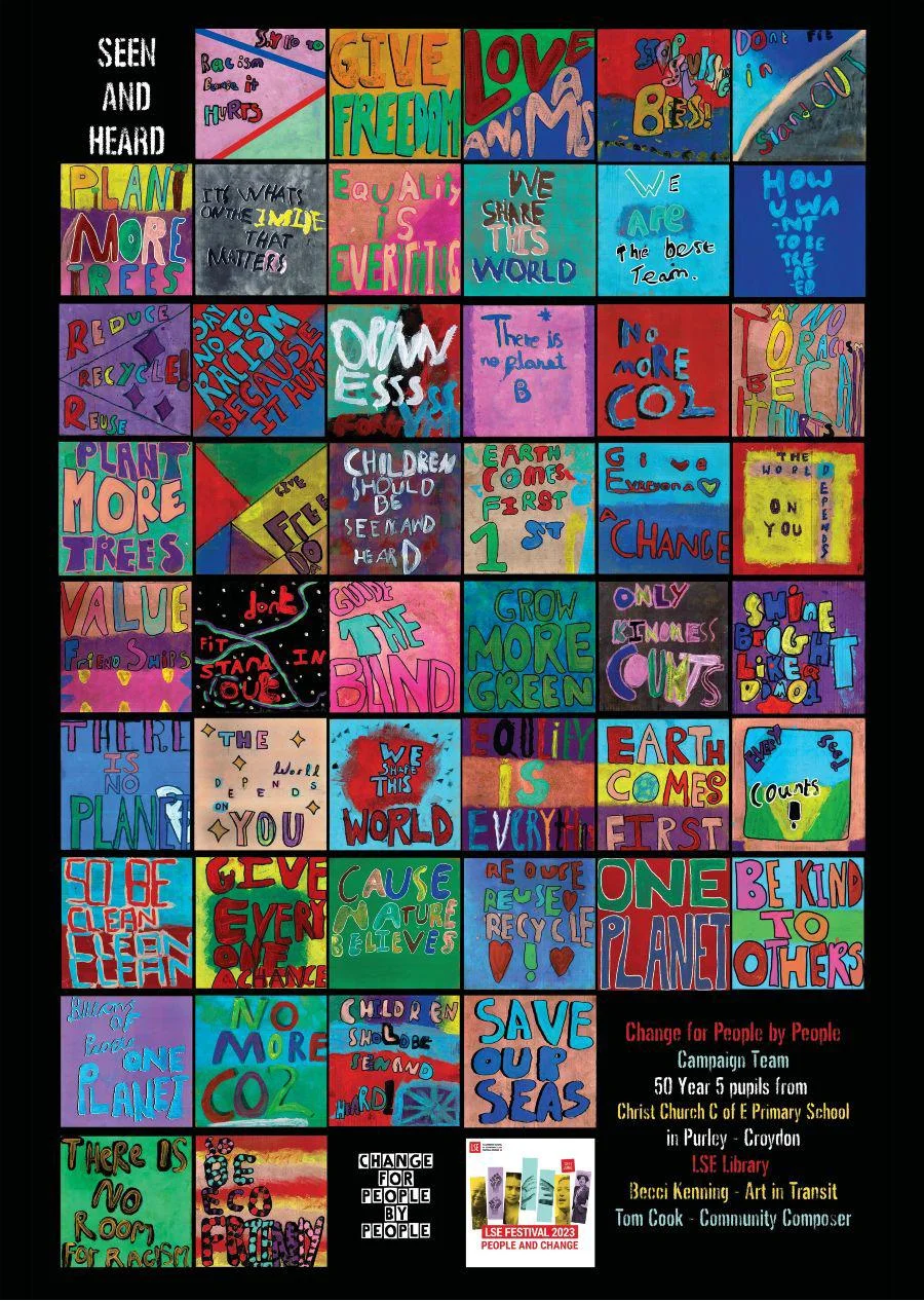 LSE Festival Library event poster