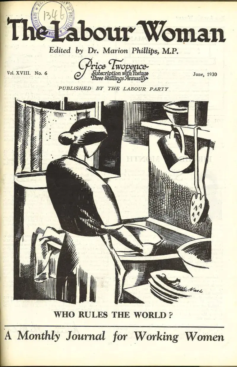 The cover of Labour Woman issue