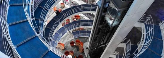 LSE Library staircase