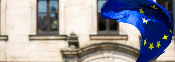 The flag of the European Commission