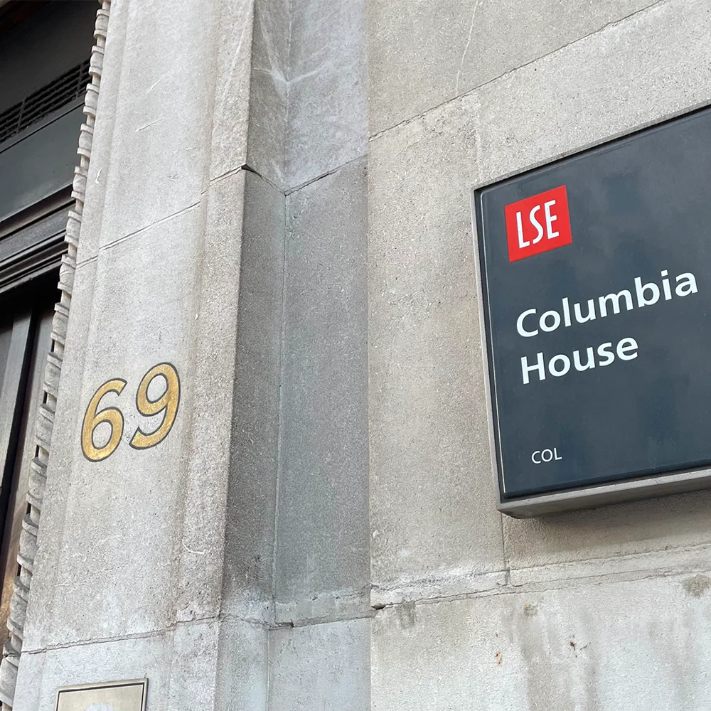 LSE Columbia House facade