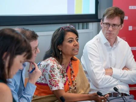 LSE researchers speaking at an event